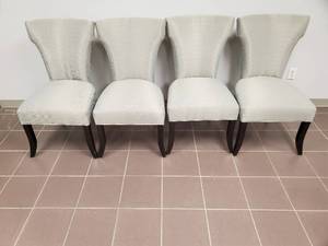 Four Upholstered Dining Chairs