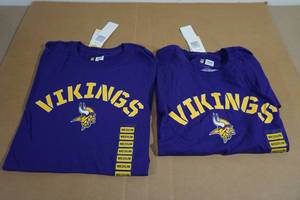 NEW Minnesota Vikings T-Shirts - Medium