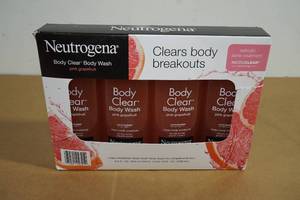 Neutrogena Body Clear Body Wash 4 Pack