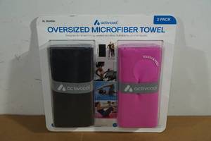 NEW Activcool Oversized Microfiber Towel 2 Pack