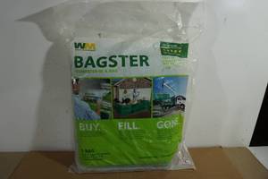 NEW Waste Management Bagster Dumpster in a Bag - 3 Cu Yd