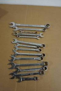 Assorted Combination Wrenches - Craftsman, Crescent