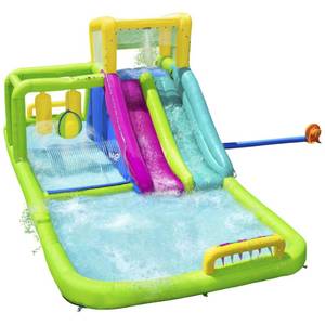 H2O Go Splash Course Mega Water Park Inflatable Playset