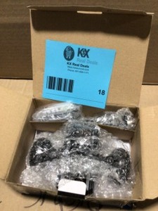 DELANEY HARDWARE Italian Collection Santo Black HallCloset Door Knob&nbspCustomer Returns See Terms on Auction