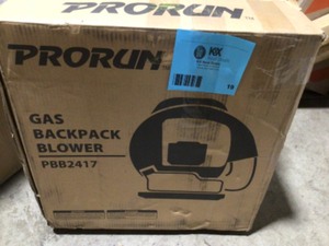 PRORUN 247 MPH 417 CFM 52.6 cc Gas Backpack Leaf Blower&nbspCustomer Returns See Terms on Auction