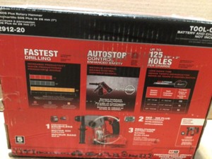 Milwaukee M18 FUEL 18V Lithium-Ion Brushless Cordless 1 in. SDS-Plus Rotary Hammer (Tool-Only)&nbspCustomer Returns See Terms on Auction