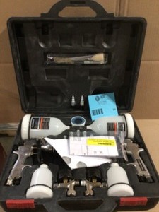 Husky HVLP and Standard Gravity Feed Spray Gun Kit Customer Returns See Terms on Auction