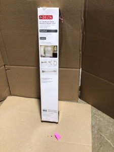 Delta Crestfield 20 in. Handles for Sliding Shower or Bathtub Door in Nickel (1-Pair)