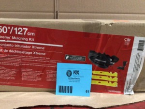 Original Equipment Xtreme 50 in. Mulch Kit for Troy-Bilt Riders and Zero Turn Lawn Mowers (2022 and After) by Troy-Bilt  Customer Returns See Terms on Auction