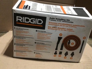 RIDGID 1-14 in. Premium Car Cleaning Accessory Kit for RIDGID WetDry Shop Vacuums