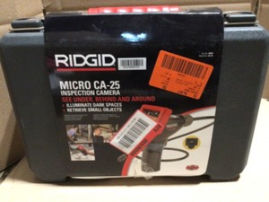 RIDGID CA-25 Micro Visual Inspection & Diagnostic Handheld Camera w 2.7 in. Color Display, 4 ft. Fixed Waterproof Camera Cable
