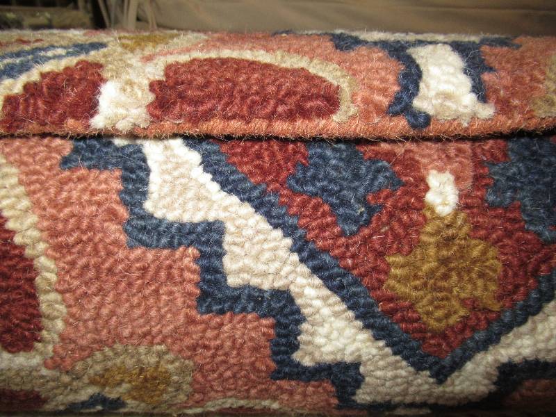 7X10 Orosia Hand Tufted Rug Coral Red - Threshold
