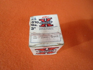 lot 65 image: (25) 410 3 5 Shot Shotgun Shells