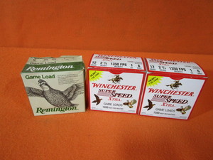 lot 74 image: (3) Boxes 12 GA. 2 34 6 Shot Shotgun Shells