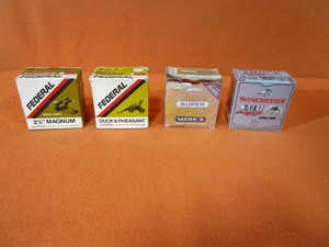 lot 77 image: (3) Boxes 12 GA. 2 34 4 Shot (1) Box 12 GA. 2 34 BB Shotgun Shells