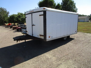lot 5 image: Pace American Snowmobile Trailer
