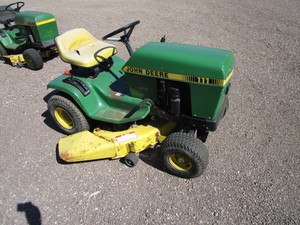 lot 12 image: John Deere 111  Lawn Mower