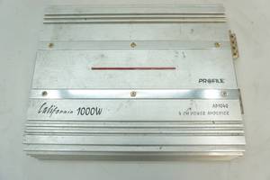 lot 124 image: California 1000W channel power amplifier