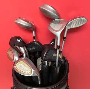 Great Golf Bag with Lady Ti Golf Clubs