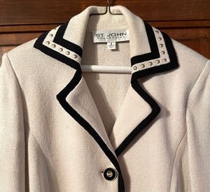 Stunning St. John Collection Knit Blazer