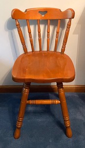 Vintage Petite Maplewood Chair