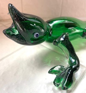 Amazing Art Glass Lizard