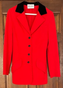 Vintage Butte Knit 3 Piece Blazer, Vest and Skirt Set