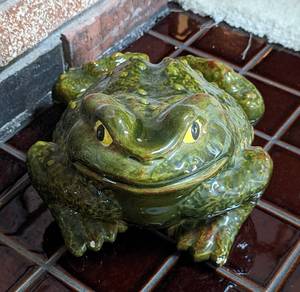 Ceramic Frog