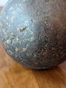 Iron Civil War Cannonball