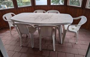 Plastic Outdoor Patio Set
