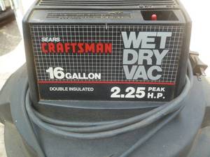 Craftsmen Wet Dry Vacuum