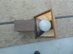 Antique Speaker & Light
