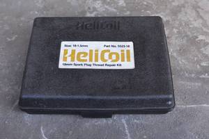 lot 102 image: Helicoil Spark Plug Thread Repair Kit-Fine 5523-18