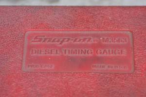 lot 89 image: Snap-on Tools Detroit Diesel Injector Timing Gauge M3563