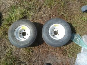 lot 81 image: Goodyear Trailer Tires& Rims