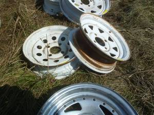 lot 85 image: Steel Rims x 2