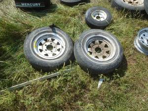 lot 94 image: White Steel Spare x 2