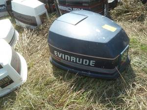 lot 96 image: Evinrude VRO Hood 115