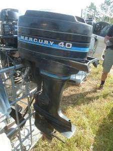 lot 119 image: 1994 Mercury Thunderbolt 40 Hp