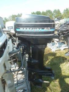 lot 121 image: Mercury 40 Hp Thunderbolt