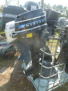 lot 124 image: 1997 Mercury Tiller 4.5 Hp