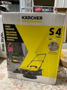 lot 22 image: New Karcher Push Sweeper Vacuum S4