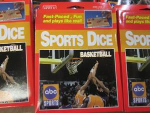 lot 70 image: (CSB) 12 Hoyle Sports Dice Basketba...