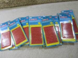 lot 112 image: (BS) 18 Packs  Loose Eagle Caps 96...