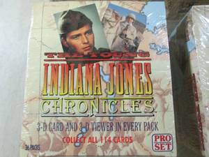 lot 114 image: (BS) 4 Boxes Pro Set The Young Indi...