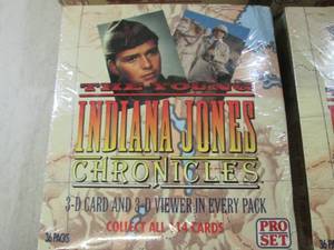 lot 115 image: (BS) 4 Boxes Pro Set The Young Indi...