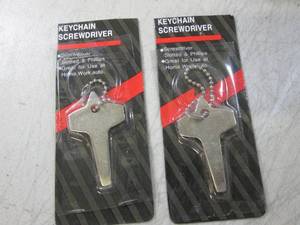 lot 137 image: (F-2) Lot of 192 Keychain Screwdriv...