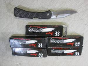 lot 193 image: (BSB) 5 Jaguar Folding Pocket Knive...