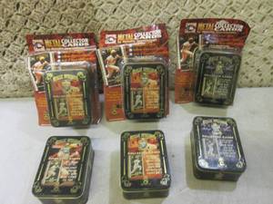 lot 200 image: (BSB) Metal Baseball Collector Card...