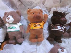 lot 218 image: (RM4) Large Lot Bear Figures M&Ms ...